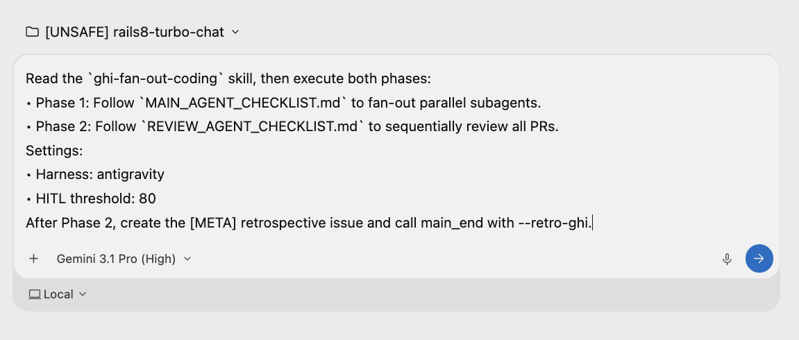 Prompt for second version, launching on Antigravity!