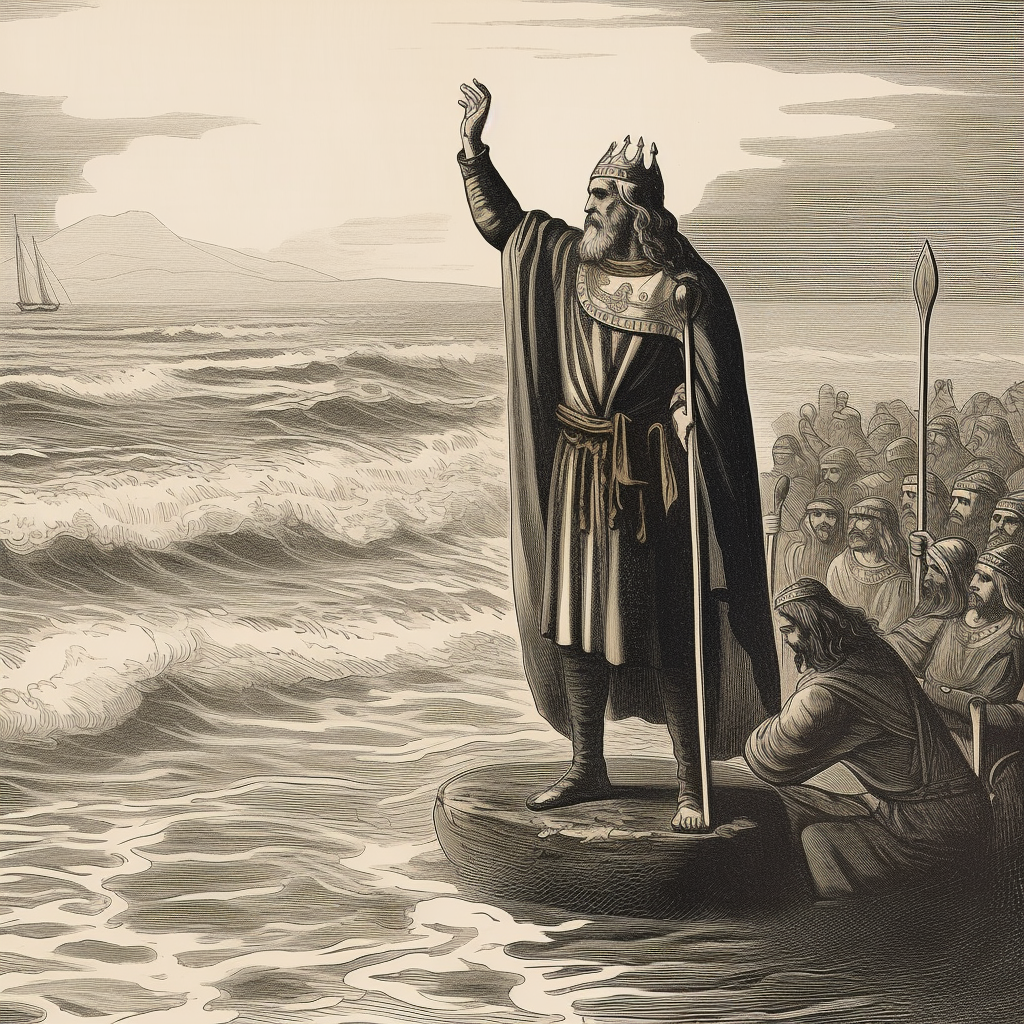 PalladiusFigata_king_Canute_standing_on_the_shore_and_speaking__dd781f09-c2c5-48bd-9e1c-d6bcbed9bd6a