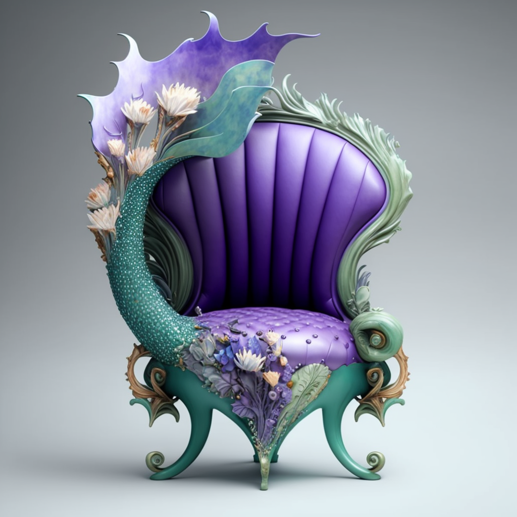 PalladiusPacans_A_mermaid_chair_with_a_fish_fin_design