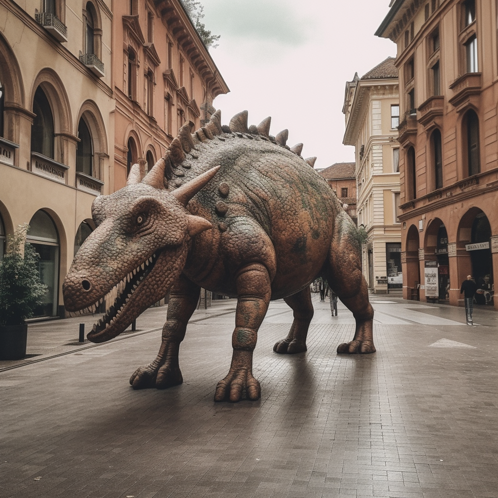 PalladiusPacans_a_dinosaur_walking_around_Bologna_414a7357-89bc-41f9-8bbe-cd5e58d0ad35