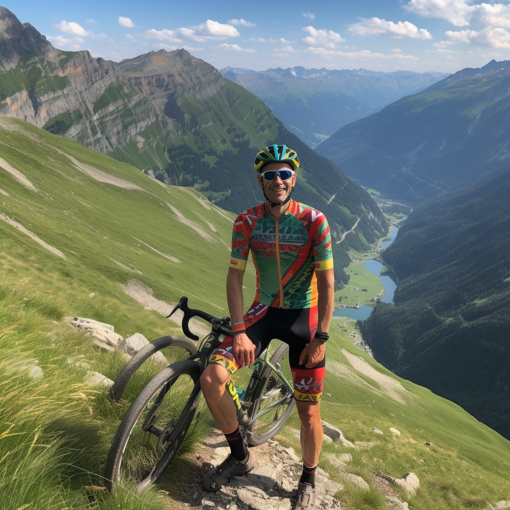 PalladiusPacans_an_Italian_cyclist_dressed_in_red_green_blue_ye_cadc1d4e-39b9-4b39-92ad-300ed11c26f0