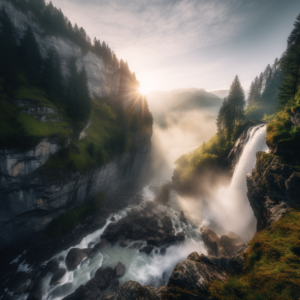 PalladiusPacans_photo_of_a_waterfall_in_Switzerland_during_a_su_0a379699-c116-4e01-b137-3661c0c1242b