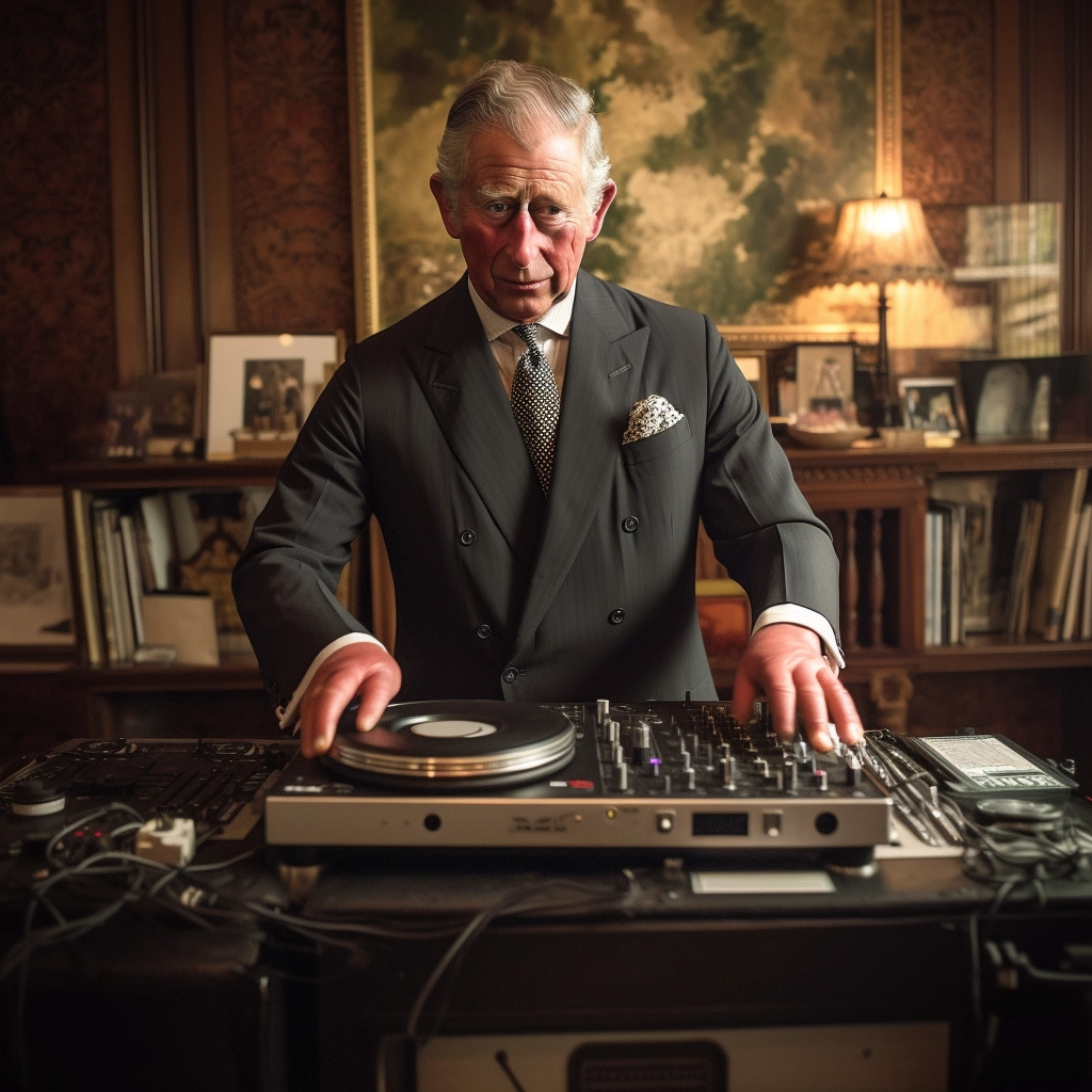 Prince Charles is a DJ