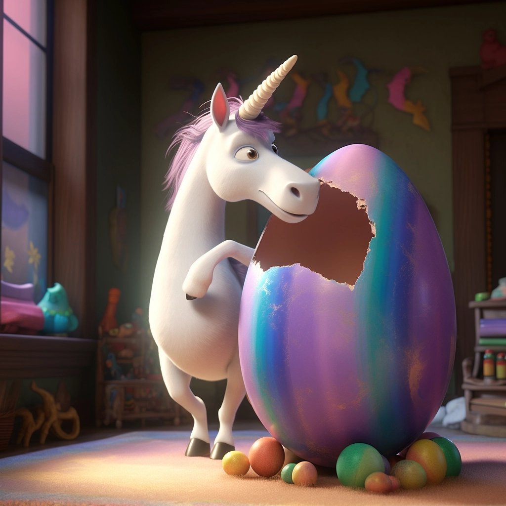 Unicorn egg